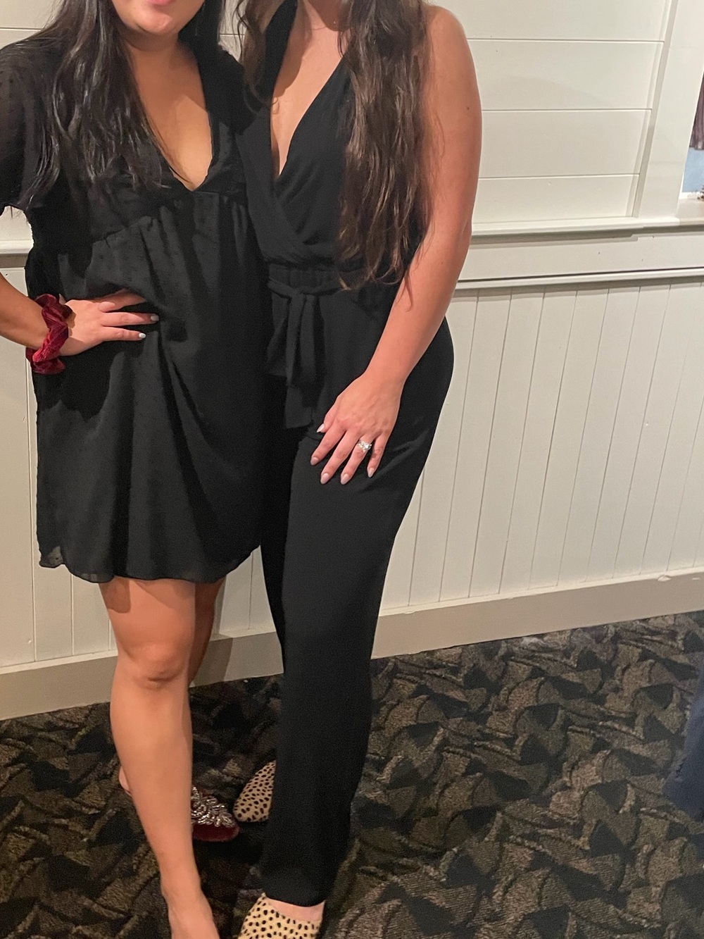 Jessica Simpson Black Jumpsuit